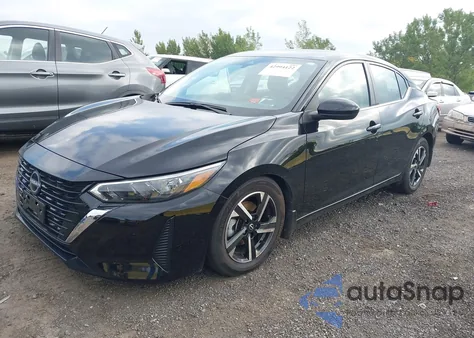 2025 Nissan Sentra Sv z USA, uszkodzony, nr VIN 3N1AB8CV4SY210701